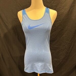 Nike dry fit blue athletic tank size S